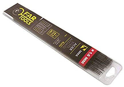 Fartools 150704 Electrode de soudure Type de baguette Rutile Diamètre 1,6 mm Longueur 300 mm Nombre de baguettes x25