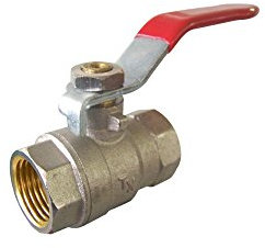 Boutté 2159497 BF15 Vanne 1/4 tour manette femelle 15 x 21 ACS PN40