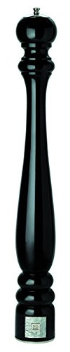 PEUGEOT - Paris 110 cm Pepper Mill - Classic Grind System - Made with PEFC Certified Wood - Lifetime Guaranteed Mechanism - Made in France - Black Colour