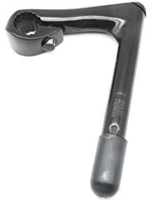 CarbonEnmy Fixed Singlespeed Zweiteiler Vorbau 80mm Zweiteiler 22.2 180 17 ° Schwarz (Nero)