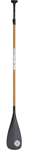 Light Board Corp Unisex – Erwachsene 100% Carbon Bamboo Endurance Race Paddle Adjustable SUP PADDEL, OneColor, Uni