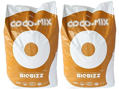 BioBizz - Mix di Cocco, Substrato per Piante, Terriccio, 100 Litri