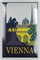 Blechschild 20x30cm gewölbt Urlaub Plakat Vienna Wien Deko Geschenk Schild