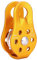 MAGT Kletterrolle, Aluminium Seilrolle Magnesium Alloy Umlenkrolle Turn Pulley Hochleistungs-Einfachschwenkseil-Flaschenzug-Klettersicherheitsausrüstung