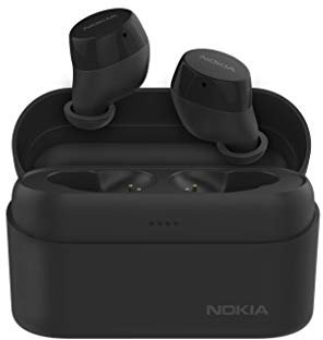 Nokia Power Earbuds (BH-605) – Wireless with Universal Bluetooth 5.0, IPX7 Waterproof, Touch Control and with up to 150-hours of Play – Black