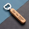 EDSG Personalised Wooden Handle Bottle Opener Engraved Wood Bottle Opener for Wedding Birthday Christmas Fathers Day Custom Gift for Usher Best Man Groomsman (Best Man)