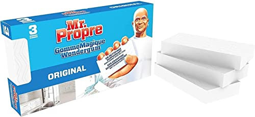 6 esponjas mágicas y borradores de Limpieza Originales Mr Propre