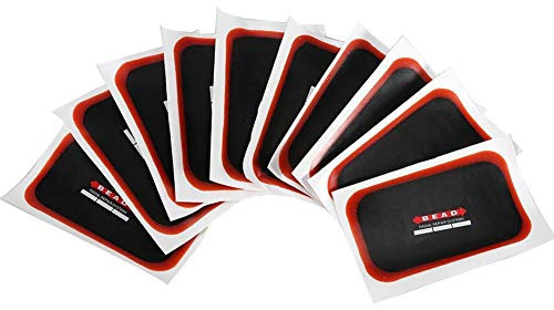 Niady Flickzeug Fahrrad Fahrradreifen Kit Patche FlickenAuto Motorrad Universal Radialreifen Reifen Reparatur Patch 10 StüCk 80 * 130mm