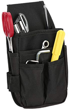 Tool Pocket-Electrician Tool Waist Bag with Multiple Pockets Hardware Tools Pouch
