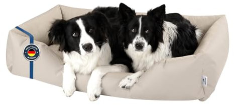 BedDog Hundebett Zara, Hundekissen mit abziehbaren waschbaren Bezug, Hundekorb, Hundesofa, für große Hunde, XXL