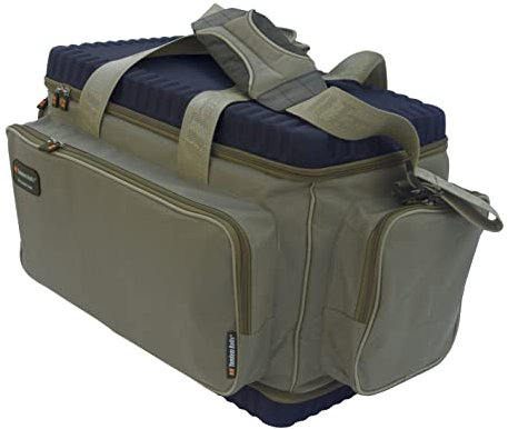 Tandem Baits Phantom Double Base XL Große Angeltasche wasserdichte Tasche Karpfenzubehör-Angelkoffer | Umhängetasche für Angelzubehör | Wasserfeste Tasche für Bissanzeiger Boilies Lieblingsköder