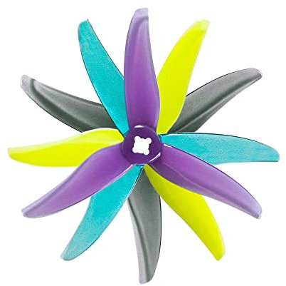APEFIT Zubehör für Drohnen for Gemfan Hurricane 3520 12pairs 3,5 Zoll 3-Blade PC Propeller for FPV 1806/2004 Bürstenloser Motor Freestyle 3 Zoll Cine Whoop Drohne austauschbar