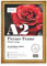 Almost Frameless A2 Gold Ornate Picture Frame Fits A2 (42 x 59.4cm - 16.5 x 23.4in) Poster, Photo, Artwork, or Print. Opulent Style Portrait and Landscape Display with Wall Hooks