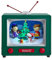 Peanuts Kurt Adler 15,2 cm batteriebetriebener Outdoor-Szene, Musik-TV-Tisch