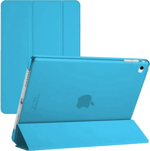 Generic Schutzhülle für iPad 9.7 5./6. Generation und iPad Air 1./2. Generation – Smart Magnetic Cover mit automatischer Wake/Sleep (Aqua)