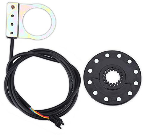 BuyWeek Elektrischer Pedalsensor, 12 Magnet E-Bicycle PAS-System Hilfssensor Geschwindigkeitssensor, Elektro Fahrrad Tretkraft Sensor für Elektrisch Kettenrad