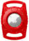 Airtag Hülle Wasserdicht - ONEONTA Airtag Hund - Airtag Hundehalsband - Airtag Halsband Hund - Apple Airtag Hund - Airtag Anhänger Hund - Air Tag Hund für Hund Katze Halsband (breite 2.5CM),Rot