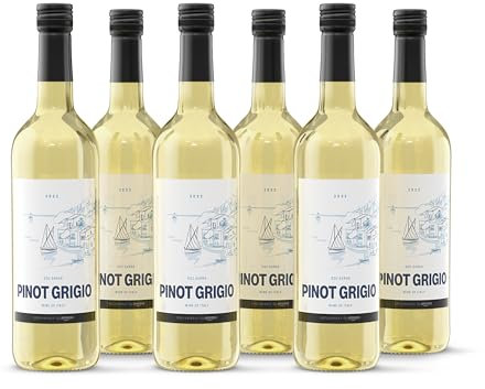 by Amazon Pinot Grigio D.O.C. Garda Weißwein aus Italien, 75cl (6 Stück)