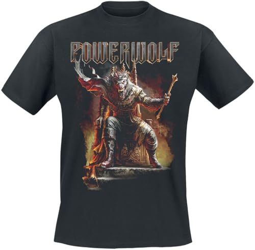 Powerwolf Wake Up The Wicked Männer T-Shirt schwarz Band-Merch, Bands
