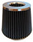 Filtro De Aire Cónico Universal Filtro De Potencia Para Coche Incluye 4 Adaptadores 76mm 70mm 65mm 60mm Hasta +3cv (Negro)