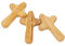 wellhouse Natural Wood Olive Hand Held Clinging Cross Hand Carved Wooden Holding 5 inches Jesus Cross Gift for Prayer Palm Church