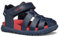 Geox Garçon B Sandal Fusbetto Bo, Navy, 25 EU