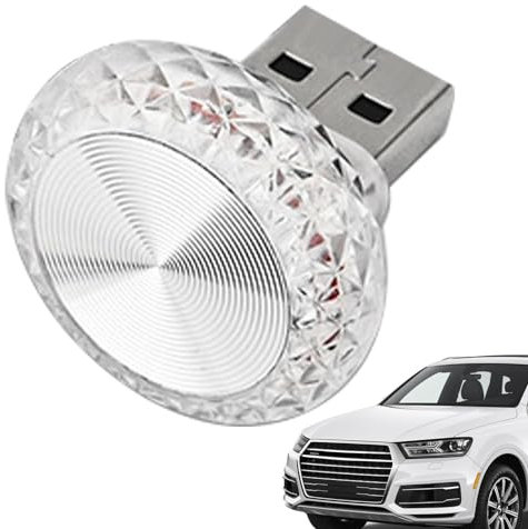Yulokdwi USB-LED-Auto-Innenatmosphärenlampe | Bunte LED-USB-Auto-Innenraum-Atmosphärenlampen - Ambientebeleuchtung LED-Leuchten für den Autoinnenraum