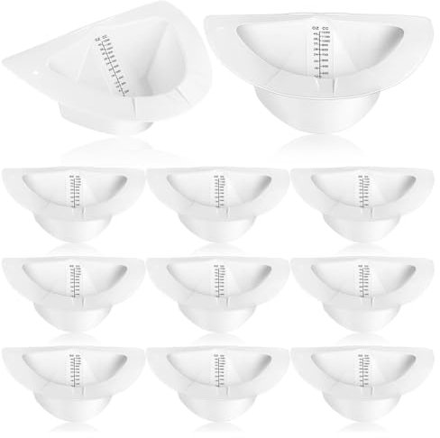 Yominerr 10 Stück Urinhüte für Toiletten, Urinsammelhüte, Toilettenhüte, Pinkelbecher, Urinsammler für Frauen, 40 Oz/1200 Cc