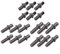Drum Hardware Zubehör Set von 6 M6 Standard Vierkantschrauben für Snare und Bass Drums (M6 20MMM)