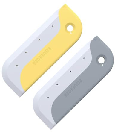 Baluue 2piezas Escobilla De Pequeña y Ergonómica para Limpiar Ducha y Ventanas para Hogar y Baño