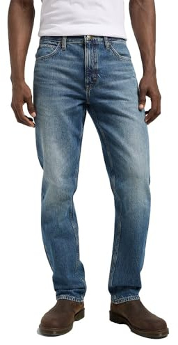LEE Men's Jeans West, Regular Straight Fit, Straight Leg