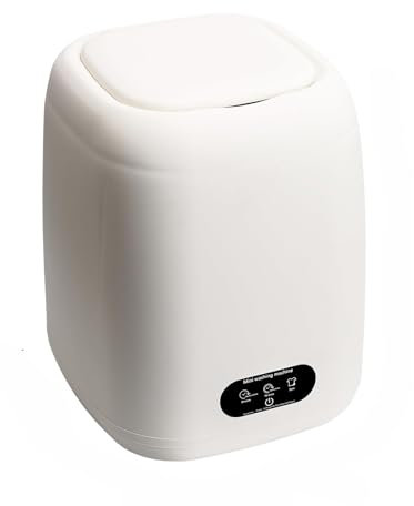 Portable Mini Waschmaschine, 9L Mobile Waschmaschine mit Schleuder, LCD-Touchscreen, Tragbare Waschmaschine für Wohnmobil, Wohnung, Hwaschmaschineaus (Waschvorgang: <60dB)