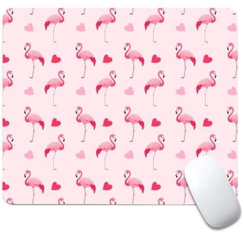 artslion Tapis de Souris Gaming 240 x 200 mm avec Base en Caoutchouc antidérapante – Tapis de Souris Compact et résistant pour PC et Ordinateur Portable Flamant Rose Modèles