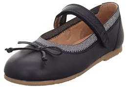 Superfit Mädchen und Jungen Klassische Ballerinas Flair-Ballerina, Kinder Ballerinas, Weite: Mittel, No Membrane, Sommerschuhe, BLAU (000), 34 EU
