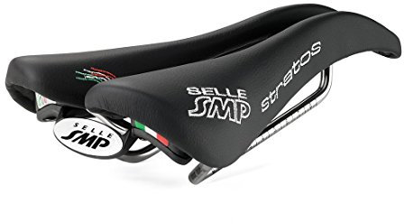 Selle SMP Herren 2201700500 Sattel, schwarz, 28 x 15 x 8 cm