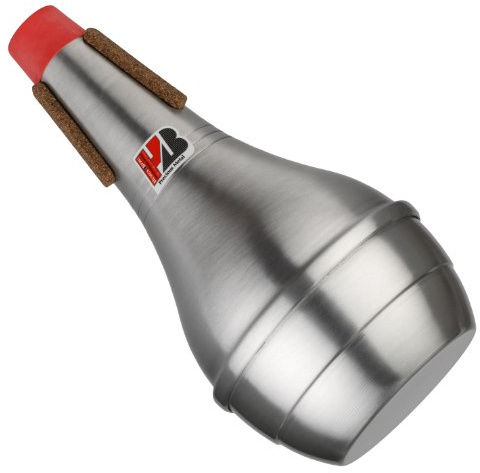 Humes & Berg Practice Mute New Stone Lined Practice Mute 263A Baritone (straight design)