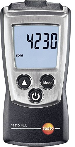 testo - 460 - 0560 0460 - Drehzahlmesser zur Messung von Drehzahlen bei Maschinenwartung, der Fahrzeugdiagnose und anderen Anwendungen