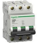 DISJONCTEUR MODULAIRE 4A MULTI 9 - C60N - 3 PÔLES - COURBE D