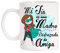 Taza Mi Tía es una Madre disfrazada de Amiga. Taza de Regalo para Las titas con Mucho Amor.