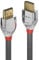 LINDY 37873 3m High Speed HDMI Kabel, Cromo Line, anthrazit