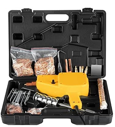 Spot Welder Dent Puller Kit Car Body Repair Tools 800VA Punktschweißen Spotter Dents Remover Stud Gun Set for die Autoreparatur,Hohe Stabilität