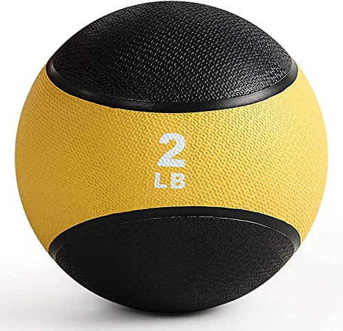 RitFit Medizinball (0,9 kg) Fitness-Zubehör, Gewichtsball