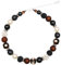 Feliss Handmade: Ketten aus Perlen Halskette Damen Statement Kette 45 cm lang in Boho Style. Choker Halsband Schmuck. Beads Perlenkette Frauen braun