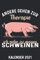 Kalender 2021 A5 Schwein Therapie: 1 Woche 2 Seiten – Terminplaner 2021