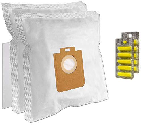 PakTrade Set 10 Sacs Aspirateur + 10 Parfums + 1 Filtre Compatible avec pour Swirl E 82 - E82, PH 86 - PH86, PH 96 - PH96, VO 75 - VO75
