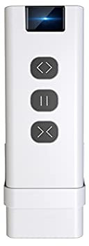 LEDLUX SH1901 - Mando a distancia RF 433MHz, mono canal con 3 teclas, puerto mando a distancia incluido, para persianas eléctricas
