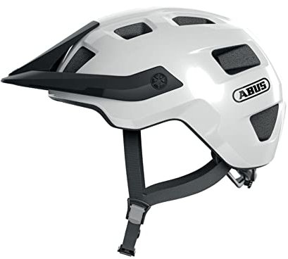 ABUS Casco MTB MoTrip - robusto casco da bici con visiera regolabile in altezza per mountain biker - vestibilità personalizzata - unisex