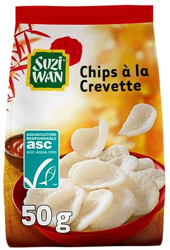 SUZI WAN Chips a la Crevette 50g