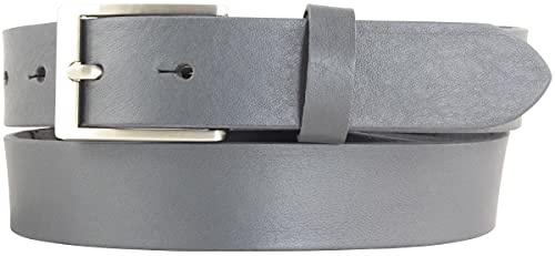 BELTINGER Gürtel aus Vollrindleder 3 cm | Anzug-Gürtel für Damen Herren 30mm | Chino-Gürtel mit massiver Schnalle
