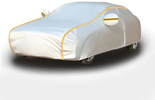 Autoplane autoabdeckung für VW Transporter, Vollgarage wasserdichte Autoabdeckung, Staubdichte (Color : White3, Size : II Bus)